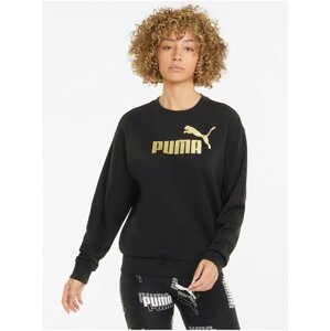 Černá dámská mikina s potiskem Puma