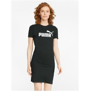 Černé dámské šaty s potiskem Puma
