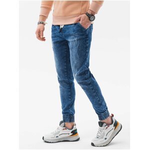 Modré pánské džíny Ombre Clothing P1081