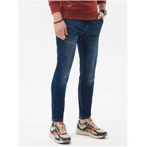 Modré pánské džíny Ombre Clothing P1077