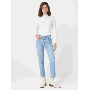 Světle modré dámské zkrácené slim fit džíny Salsa Jeans