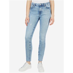 Světle modré dámské slim fit džíny Pepe Jeans Regent