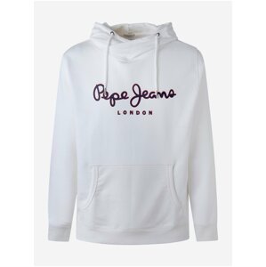 Bílá pánská mikina Pepe Jeans George