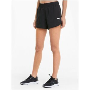 Černé dámské sportovní kraťasy Puma ACTIVE Woven Shorts