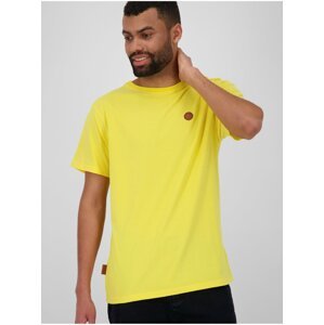 Žluté pánské tričko Alife and Kickin