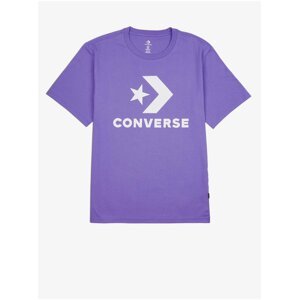 Fialové pánské tričko Converse