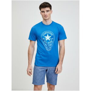 Modré unisex tričko Converse Chuck Patch