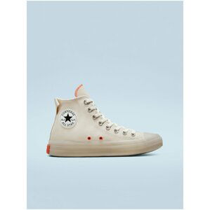 Béžové unisex kotníkové tenisky Converse Chuck Taylor All Star