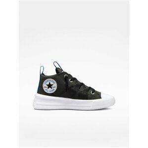 Tmavě šedé dětské tenisky Converse Ultra Color