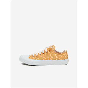 Oranžové dámské tenisky Converse Reverse Stitched