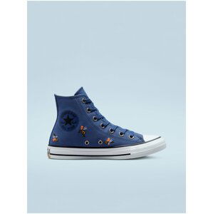 Tmavě modré dámské kotníkové tenisky Converse Chuck Taylor All Star