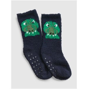 Tmavě modré dětské ponožky dinosaurus GAP