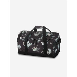 Černá dámská květovaná cestovní taška Dakine Duffle