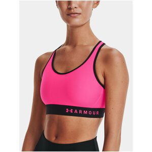 Podprsenka Under Armour Armour Mid Keyhole Bra - růžová