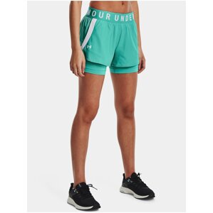 Kraťasy Under Armour Play Up 2-in-1 Shorts  - zelená