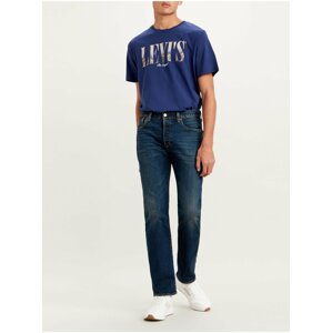 Tmavě modré pánské straight fit džíny Levi's® 501