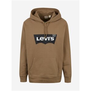 Hnědá pánská mikina s kapucí Levi's®