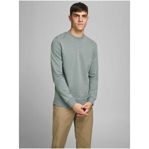 Světle zelená basic mikina Jack & Jones Basic