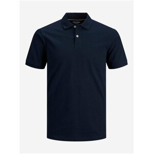 Tmavě modré polo tričko Jack & Jones