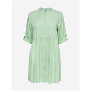 Světle zelené košilové šaty Jacqueline de Yong Olivia