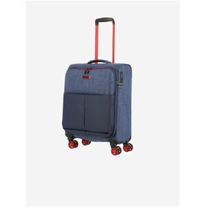 Cestovní kufr Travelite Proof 4w S - tmavě modrá
