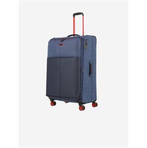 Cestovní kufr Travelite Proof 4w L - tmavě modrá