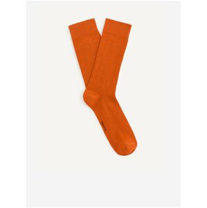 Oranžové pánské ponožky Celio
