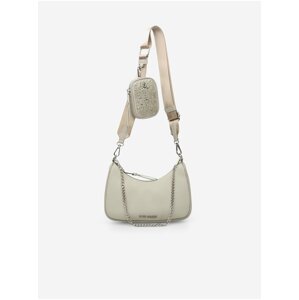 Krémová dámská malá crossbody kabelka 2v1 Steve Madden Bvital-M