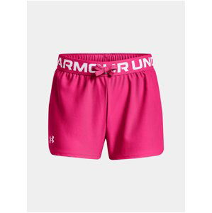 Kraťasy Under Armour Play Up Solid Shorts - růžová