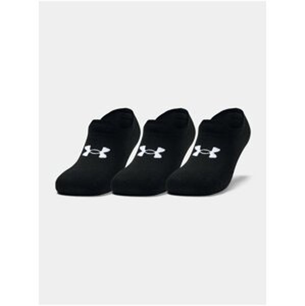 Ponožky Under Armour UA Essential UltraLowTab 3pk - černá