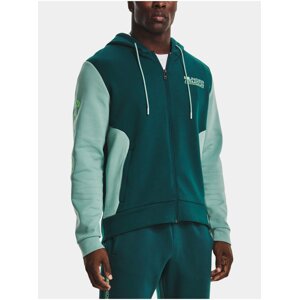 Mikina Under Armour UA SUMMIT KNIT FZ HD - zelená