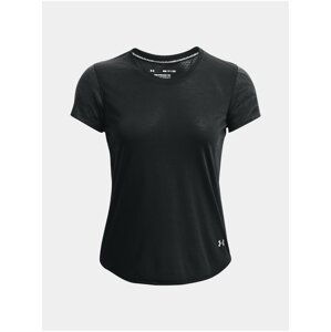 Černé dámské tričko Under Armour UA Streaker Jacquard Tee