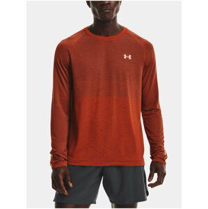 Tričko Under Armour UA Seamless Run LS - oranžová