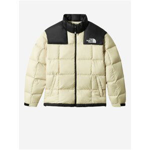 Černo-krémová pánská prošívaná zimní bunda The North Face