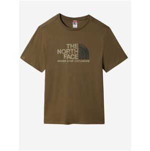 Khaki pánské tričko The North Face Rust
