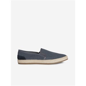 Tmavě modré pánské slip on tenisky Geox Pantelleria