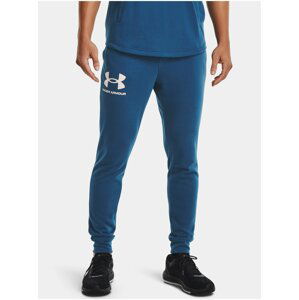 Tepláky Under Armour UA RIVAL TERRY JOGGER - modrá