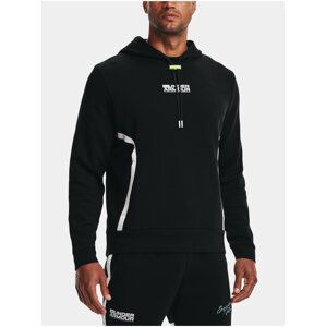 Mikina Under Armour UA SUMMIT KNIT HOODIE - černá