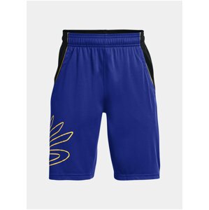 Kraťasy Under Armour Curry Boys Hoops Short - modrá