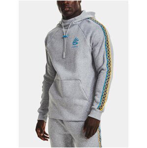 Mikina Under Armour CURRY FLEECE P/O HOODY - šedá