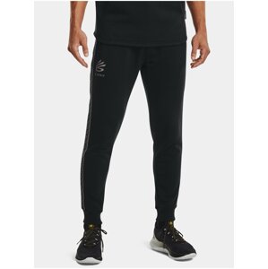 Tepláky Under Armour CURRY FLEECE JOGGER - černá