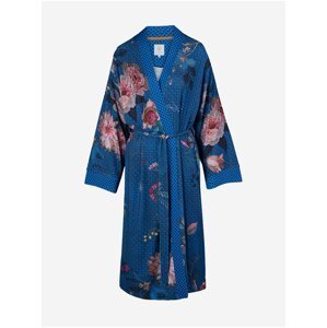 Tmavě modré květované kimono PiP studio Tokyo Bouquet Dark Blue
