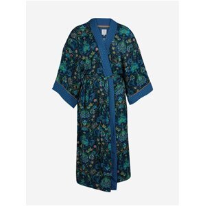 Modré dámské vzorované kimono PiP studio Kyoto Festival Blue