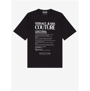 Černé pánské tričko Versace Jeans Couture
