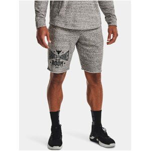 Kraťasy Under Armour UA Pjt Rock Terry Shorts- bílá