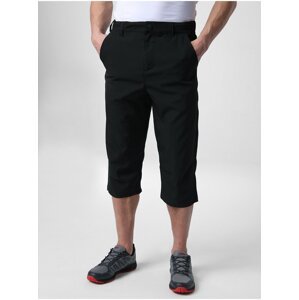 Černé pánské sportovní tříčtvrteční kalhoty LOAP Uzis