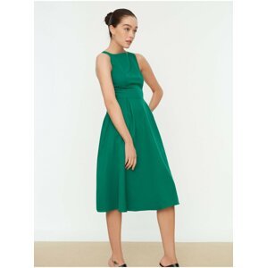 Zelené šaty bez rukávů Trendyol