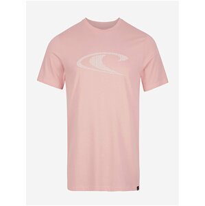 Světle růžové pánské tričko O'Neill Wave