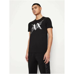 Černé pánské tričko Armani Exchange