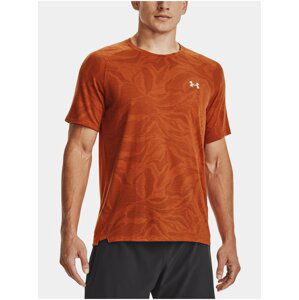 Tričko Under Armour UA Streaker Jacquard Tee - oranžová